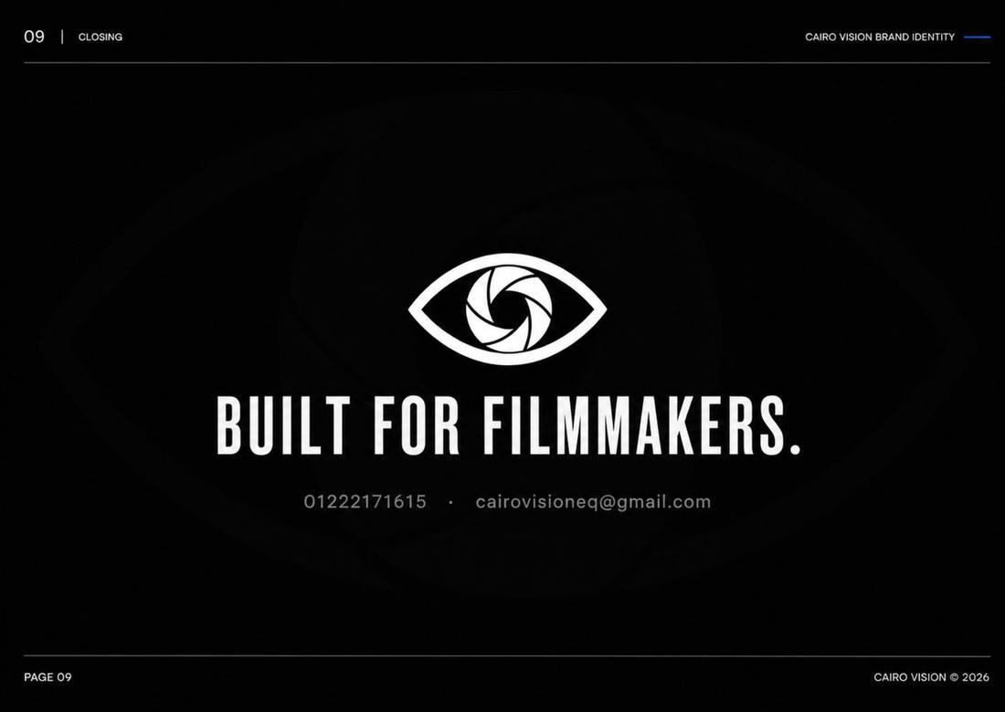 Cairo Vision — Page 09, closing page
