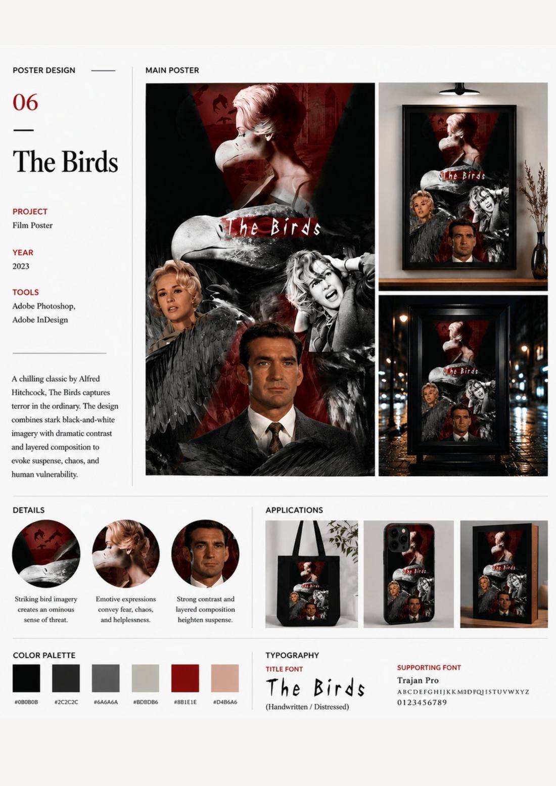 Film Posters — Page 06, The Birds direction