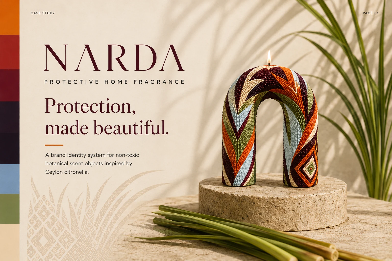 Narda — Page 01, case-study cover